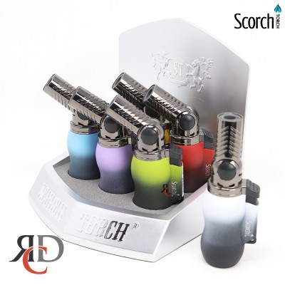 SCORCH TORCH TWIST STRAIGHT & 45DEG ANGLE W/ OMBRE COLORS 6 CT/ DISPLAY